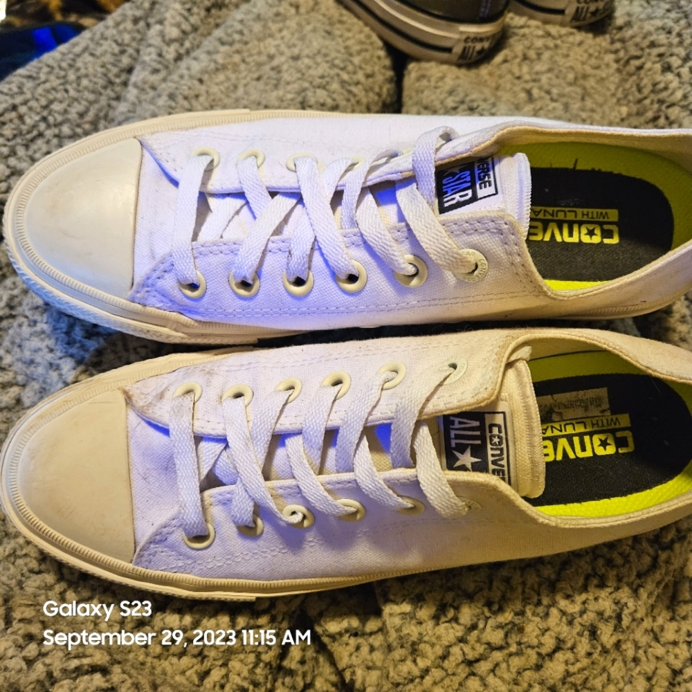 White Converse